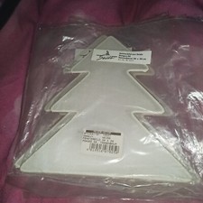 Fensterbild Tannenbaum 20x20 cm Seidenmalerei 