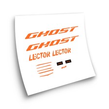 STAR SAM® fahrrad rahmen aufkleber Ghost Lector Bike frame stickers adhesives