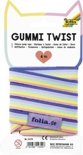 folia Gummi-Twist RAINBOW 4 m