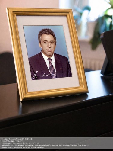 Repro autogramm egon krenz - repro-autogramm,