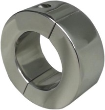 400g 25mm hoch Edelstahl Ballstretcher Hodenstrecker Hodengewicht Penis Hoden