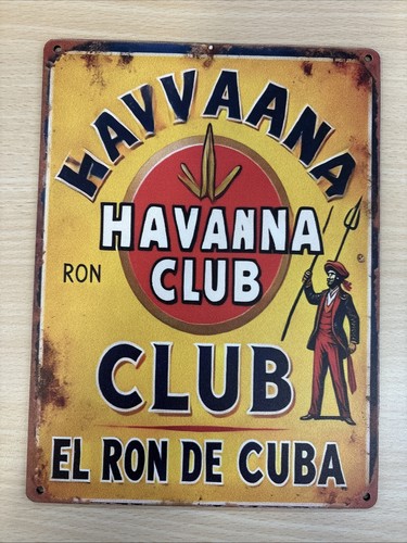 Havana club rum - rum, schild)
