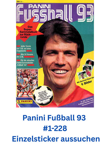 Panini fußball bundesliga - bundesliga, 93