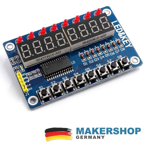 Tm1638 led key fach - led,
