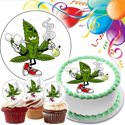 Weed cannabis tortenaufleger - cannabis,