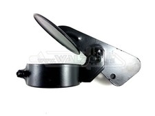 80 - 85 mm Wetterkappe universal 3 1/4" Regenklappe Auspuffklappe Traktor Klappe