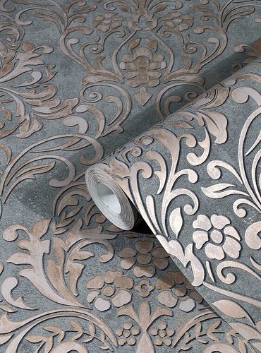 Tapete vlies barock metallic - tapete,