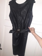 Zara Lederkleid GR.L