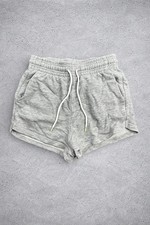 H&M Basic Sweatshorts – Grau