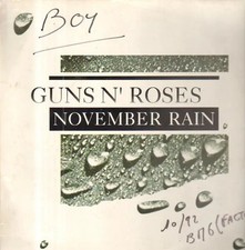 Guns N Roses November Rain
