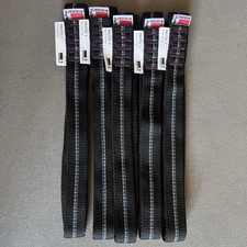 5 X Bandschlingen Bornack 2,5cm Breit Ca.60cm Lang  Neu/unbenutzt