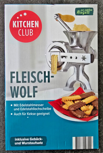 Fleischwolf aus aluguss - fleischwolf,