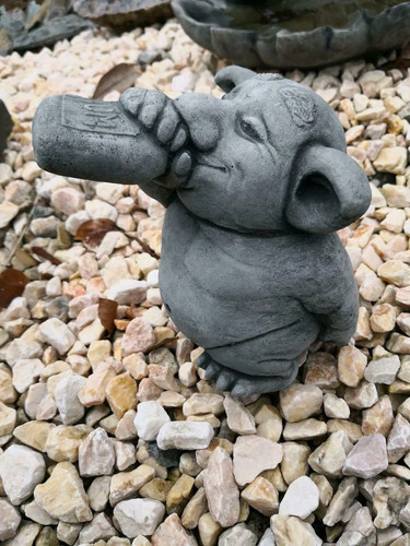 Steinguss deko gartenfigur - steinguss,
