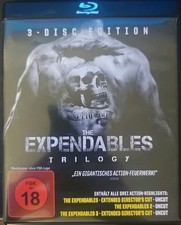 Blu-ray/ The Expendables Trilogy - Teil 1+2+3 - FSK 18 !! Topzustand !!