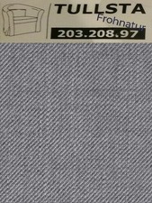 Ikea Bezug für TULLSTA Sessel 203.208.97 Nordvalla mittelgrau Wechselbezug NEU