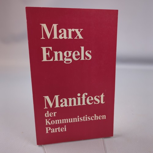 Manifest der kommunistischen - manifest,