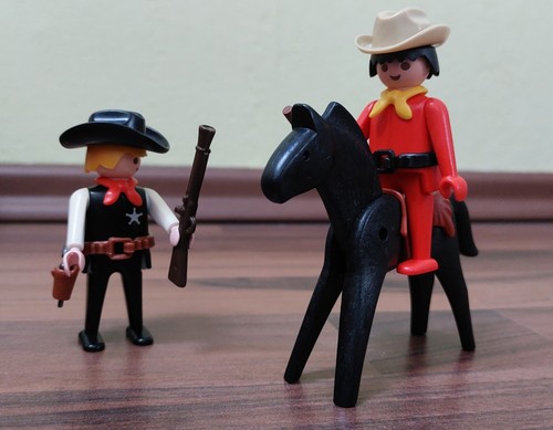 Playmobil western cowboy figur - western,