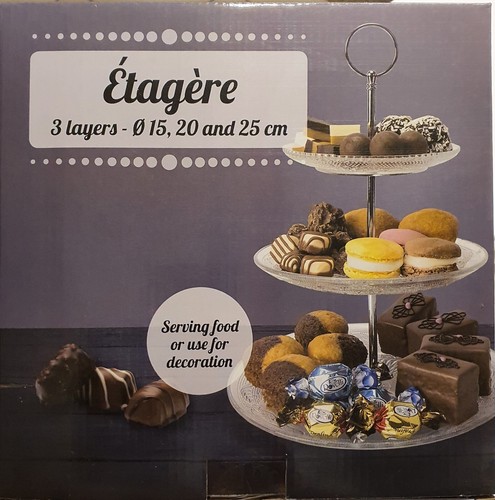 Etagere glas etagenständer - etagere,