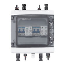 1000V 40A Solar PV Combiner Box 2 in 1 out 2 String Wasserdicht Kunststoff