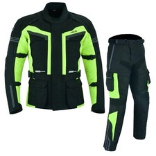 Motorradkombi Biker Motorrad Textil Kombi wasserdichte Jacke und Hose Gr M-5XL
