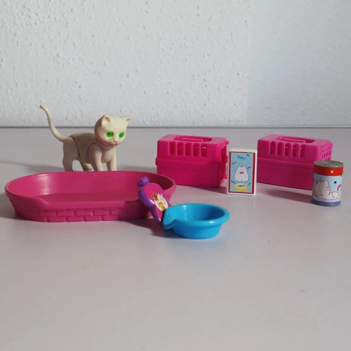Vintage barbie katzen - barbie, set