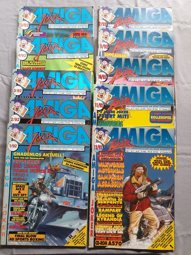 Amiga joker jahrgang 1992 - jahrgang,