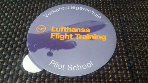 Aufkleber lufthansa flight - aufkleber,