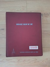 Deutz D 6006 Schlepper Ersatzteilliste Teilenummernliste 