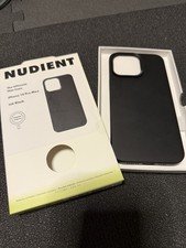 1 Hülle Apple iPhone 14 Pro Max NUDIENT thin case MagSafe / Schwarz / w. neu OVP