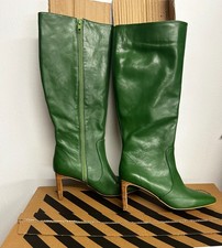 Damen Stiefel echt leder Gr.39 Grün