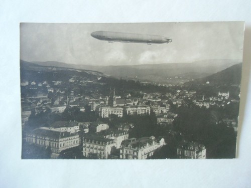 Ansichtskarte zeppelin - ansichtskarte,