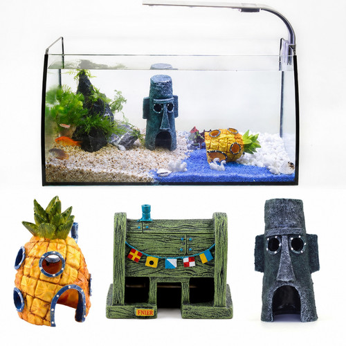 Aquarium ananas spongebob haus - aquarium,