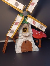 Die Schlümpfe Schlumpf Windmühle  Schleich mühle der schlümpfe