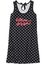 Nachthemd Gr. 36/38 Schwarz