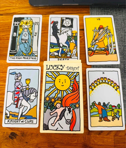 Lucky tarot karten - set, –