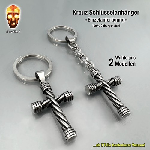 Kreuz schlüsselanhänger - kreuz,