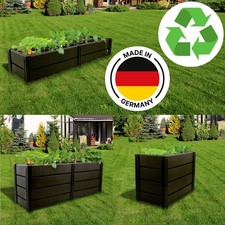 Hochbeet Kunststoff Gartenbeet Pflanzbeet Blumenbeet Pflanzkasten Pflanzkasten