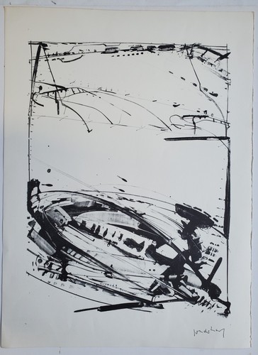 Grafik print lithografie - grafik,
