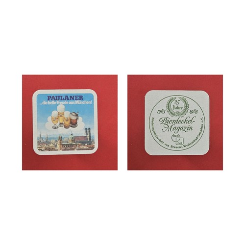 Paulaner bierdeckel magazin - paulaner, bierdeckel-magazin