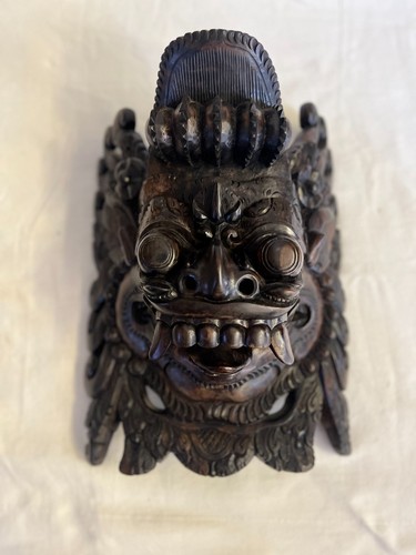 Traditionelle barong maske aus - barong-maske,