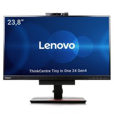 Lenovo ThinkCentre Tiny-in-One 24 Gen4 23,8 Zoll TFT Monitor FULL HD IPS Webcam