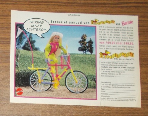 Seltene werbung vintage barbie - seltene,