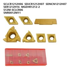 7 Stk. Hartmetall Einsatzschneider Wendeschneidplatten für Drehmeißel Bohrstange