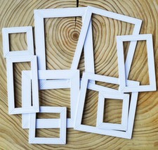 Fotorahmen metall stencil - fotorahmen,
