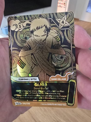 Naruto mythos tcg - mythos, 1st