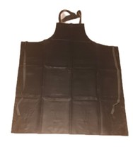 Gummischürze grau schwarz