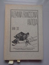 Alemania Franciscana Antiqua