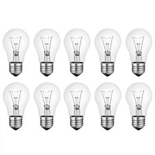 10 x Glühbirne 40W E27 klar