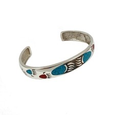 Indianerschmuck Chip Inlay