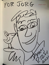 James Rizzi, unikat, The New York Paintings mit Handzeichung / Widmung